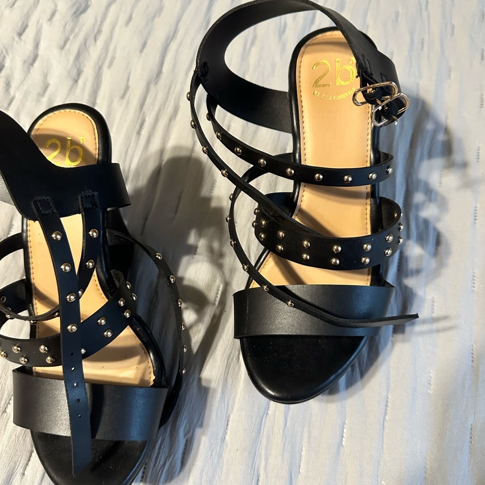 Wedged heels